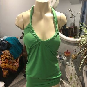 3/$33 - RIPE lime green tank